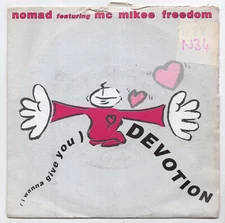 (O280) Nomad ft MC Mikee Freedom, Devotion - 7" vinyl
