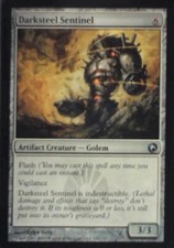 Darksteel Sentinel - Scars of Mirrodin: #152, Magic: The Gathering Nm R174