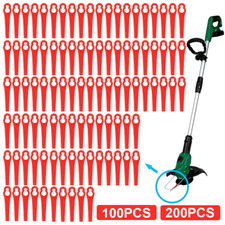 30 Stück Trimmerkopf-Messer Aus Kunststoff - Wasserdicht, Mit Zahnung Für Rasen, Garten & Feld