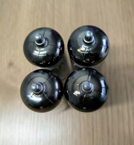 Matched quad Triple mica Tungsram PL519 40KG6 tubes new Röhren ear859 - Picture 6 of 7