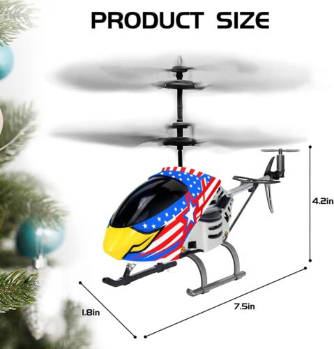 Remote Control Helicopter Toys Kids Gifts 2.4GHz 3.5 Channel Rc Helicopter Drone - Picture 5 of 7