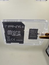 PNY 8GB MicroSD Micro SD Memory Card - with PNY SD Adapter