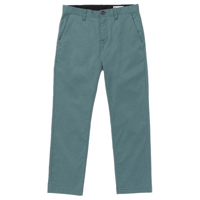 Volcom Herren Frickin Moderne Stretch Chino Service Blau Hose ( Svb )