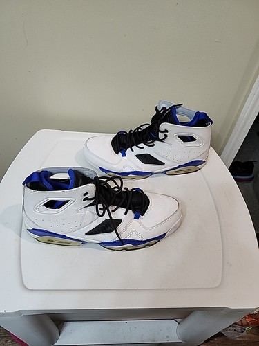 Nike Air Jordan '91 Flight Club White Hyper Royal Black size 12 - Picture 2 of 8