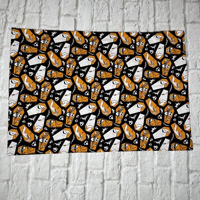 Nightmare Before Christmas Jack Pillow Case Homemade Standard Orange 29  x 20.5 
