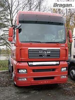 Sonnenblende Nein Cut Outs + Klammern FüR MAN TGX 2015-2023 XXL Euro6 Glanz