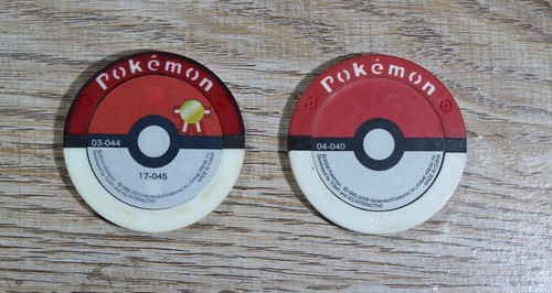 Medallas de plástico arcade Onix Steelix Pokémon Battrio Takara Japón - Imagen 7 de 9