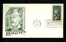 US FDC #1386 Marg M-18 1969 Boston MA William Harnett Artist