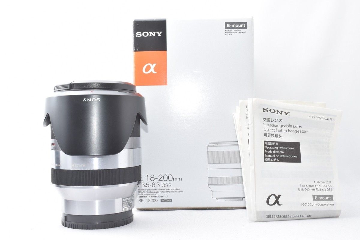 中古】 【並品】 ソニー E 18-200mm F3.5-6.3 OSS LE