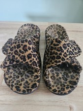 Vionic Women's Indulge Relax Slipper - Ladies 6W, Leopard