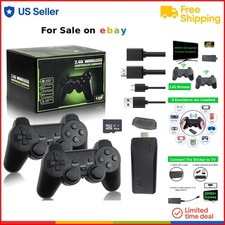Wireless Retro Game Console Plastic 20000 Games HD HDMI 2 Players