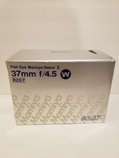   EMPTY BOX   Mamiya RZ / RZ PRO II 37mm/4.5 FISHEYE LENS EMPTY BOX