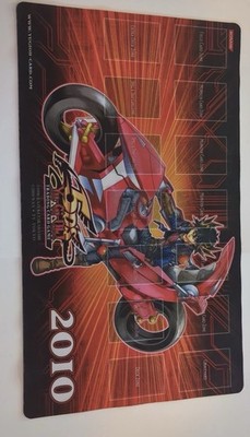 Konami Yu-Gi-Oh! 5D's Yusei Fudo 2010 CCG Playmat Standard Red Black