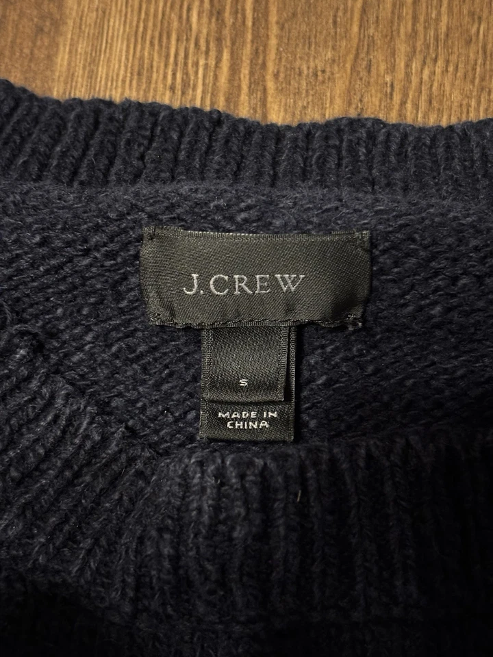 J.CREW Men's Lot of 5 Winter Styles Size Small Henleys Sweater Sale - Image 3 of 4