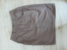 Esprit Damenrock Braun Größe 38 Knielang Rock