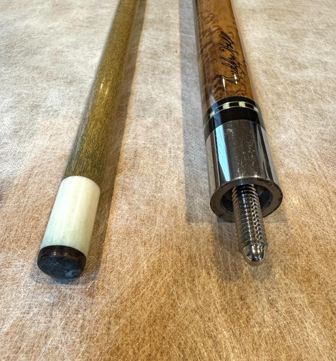 Lucasi Buddy Hall XXIV Pool Cue 5/16-18 Piloted Joint 19.2oz