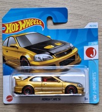 Hot Wheels Honda Civic SI 2024 Gold/Gelb HW J-Imports 045/250