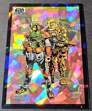 2022 Topps Chrome Star Wars Galaxy Trading Cards Checklist and Odds 27