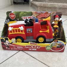 NEW Disney Junior Mickey Mouse Fire Engine Truck Lights Sounds