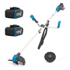 Hyundai Cordless 2 in 1 Strimmer Brushcutter Grass Trimmer Battery Powered 40v