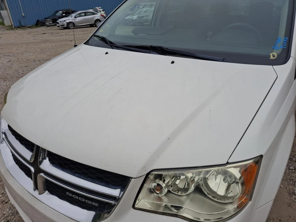Used Left Door Mirror fits: 2012 Dodge Caravan Power black textured driver only - Image 3 of 4
