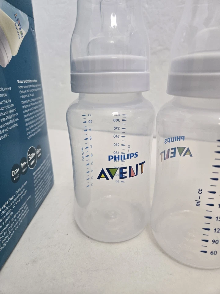 Philips AVENT 11oz Anti-Colic Baby Bottles 4pk 3m+ 3 months - Image 4 of 4