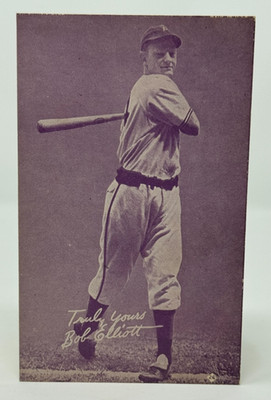 ''JUMBO'' DONRUSS/TOPPS- LOT OF 19 CARDS- 1953 RED TINT BOB ELLIOT CARD