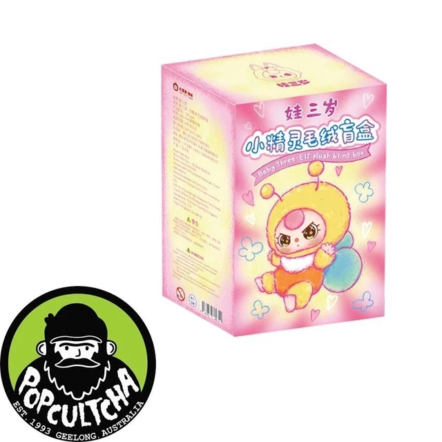 Baby Three - Elf Blind Box Vinyl Plush Keychain (Single Unit) "New"