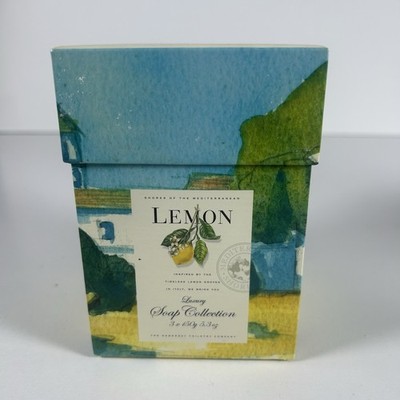 THE SOMERSET TOILETRY COMPANY Lemon  Fine Fragranced Soaps 3 Bars Collection