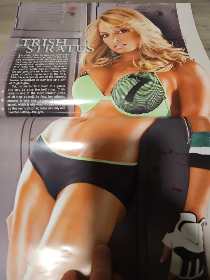 VTG 2006 WWE DIVAS Wrestling Magazine Lingerie Special Stratus, Kiebler VG - Image 2 of 4