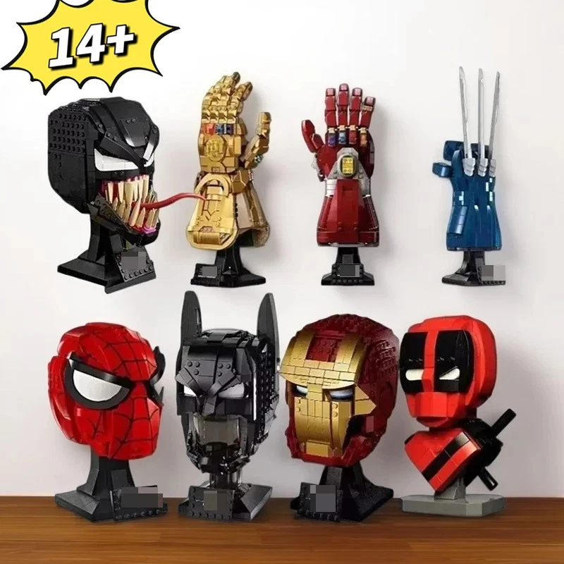 Iron Man Venomcartoon Personnage Bloc De Construction Disney Marvel Spider Man B - Photo 2/4