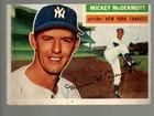 1956 Topps #340 Mickey McDermott Poor
