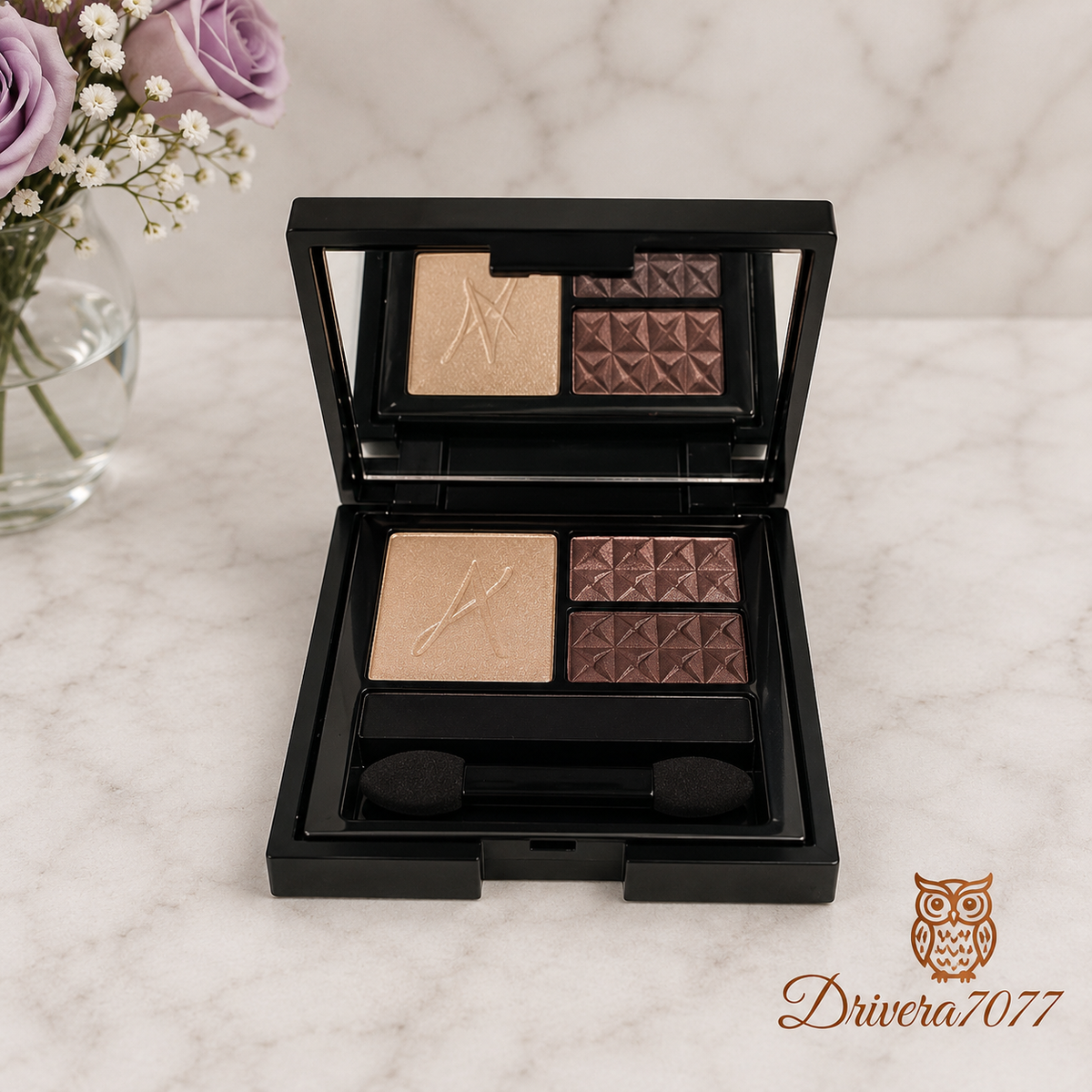 ARTISTRY Galaxy Eye Shadow Quad 4 Color Palette Makeup with Velvet