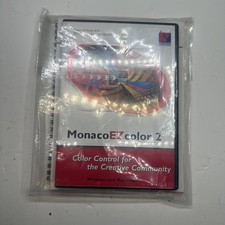Monaco Systems MonacoEZcolor 2 Color Management Software Windows Mac NEW NOS