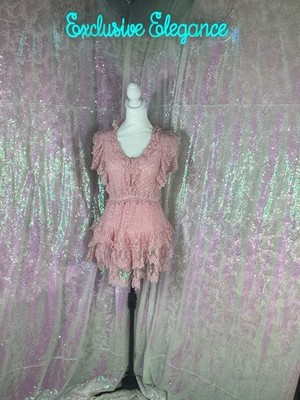 Loveshackfancy Cerilo Minidress Pink Mystique Sz XS AUTHENTIC NWT