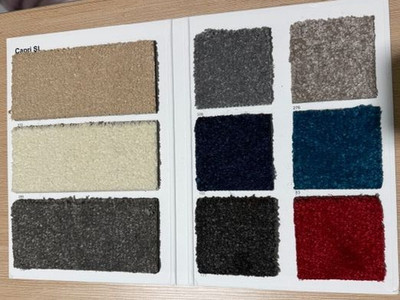 Teppichfliese Velours Capri  9 Farben  50 x 50 pro m²/39 