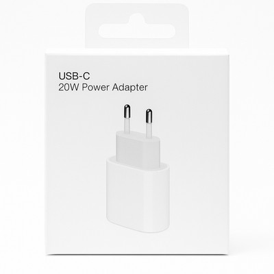 USB-C Ladegerät 20W Schnellladeadapter Power Delivery PD Netzteil Weiß