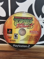 Teenage Mutant Ninja Turtles 3 Mutant Nightmare PS2 Disc Only Tested - works 