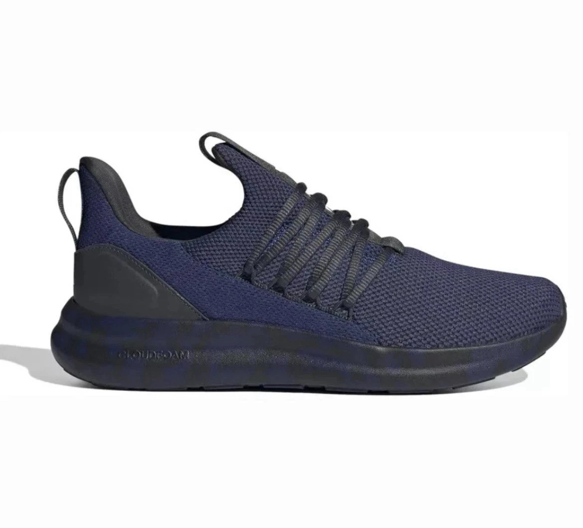 Adidas‎ Lite Racer Adapt Slip-On Shoes Blue Red Men\'s Size 9 Athletic Sneaker Adidas Lite Racer Adapt 6.0 White Navy Mens Running Shoes  main image 4