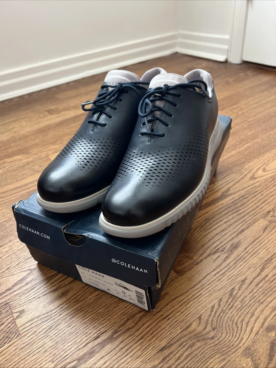 Cole Haan Oxford Blue Dress Shoes for Men for sale | eBay display picture 1