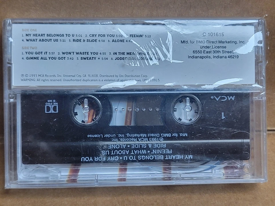 Vintage Jodeci Cassette Diary Of A Mad Band 1993 R&B Soul MCA Tape Album NEW - Image 2 of 4