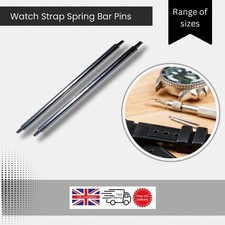 Pack of 2 Replacement Watch Strap Spring Bars Pins, Various Lengths. J2499