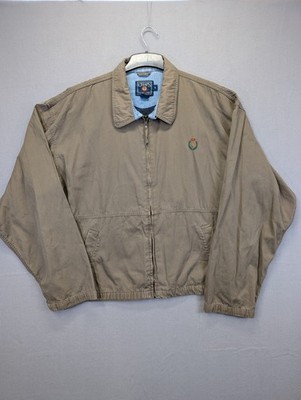 Ralph Lauren CHAPS Swing Jacke Herren Gr. XL Vintage 90er Bomber Windbreaker 