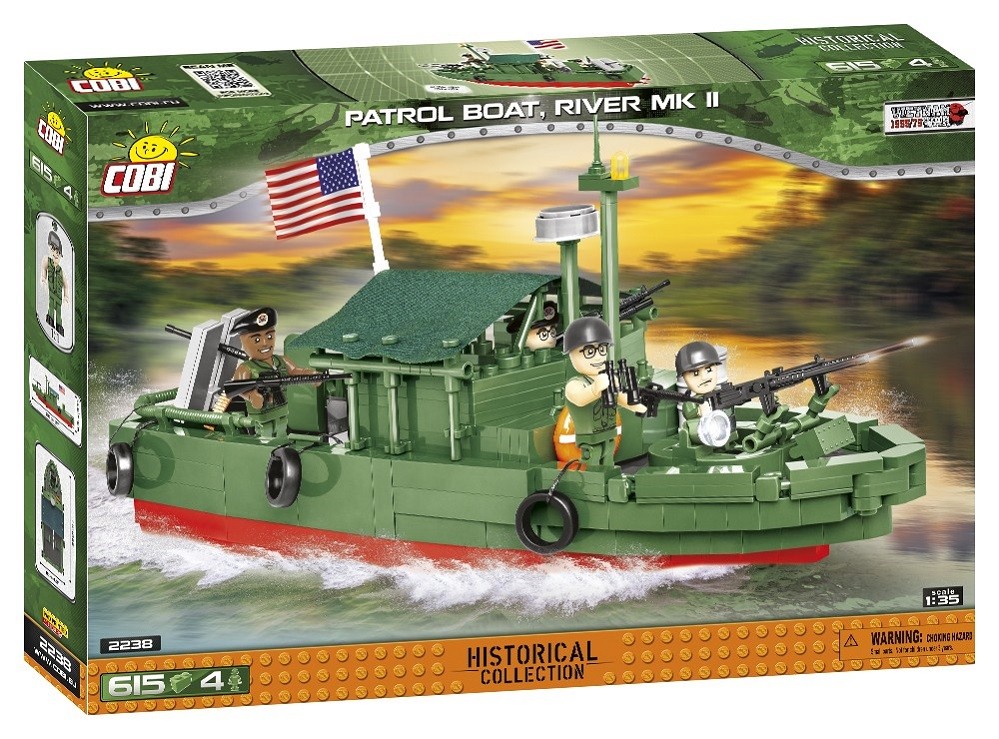 Cobi 2238 - Small Army - WWII Patrol Boat, River MK II - New