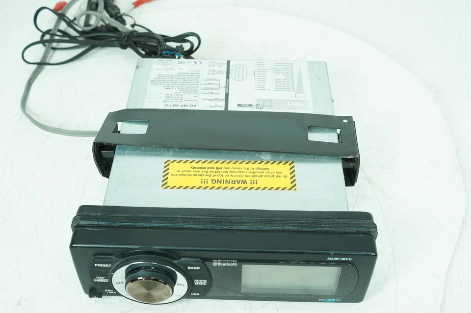 07 Harley Touring FLHX Street Glide OEM Digital Media Receiver Head Radio Player - Image 2 of 4