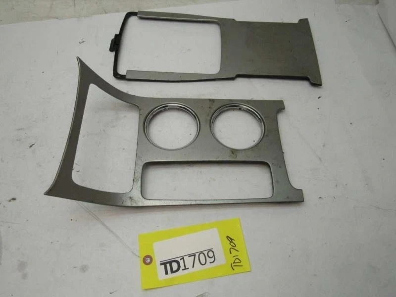 2007-2010 Saturn Outlook Center Console Gear Shifter Cup Holder Bezel Trim Cover - Image 3 of 4