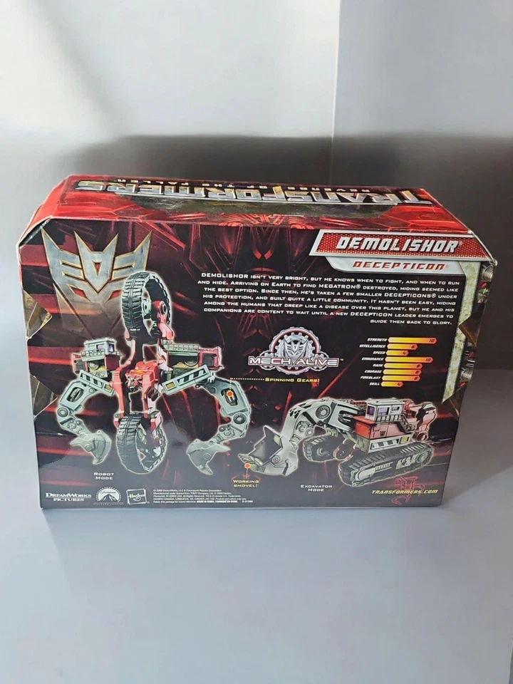 Figura de acción Hasbro Transformers ROTF película Demolishor Voyager sin usar, en caja sellada nueva Foto 2 de 4