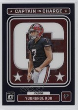 2023 Donruss Optic Captain in Charge Purple Stars Prizm 22/25 Younghoe Koo rf2