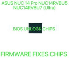 ASUS NUC 14 Pro NUC14RVBU5, NUC14RVBU7, ADMIN NO PASSWORD FIRMWARE BIOS CHIP