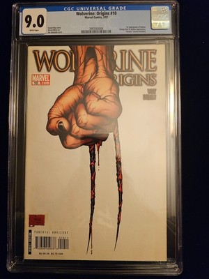 WOLVERINE ORIGINS 10 CGC 9.0 3/07 Comic Book Marvel 1st Daken
